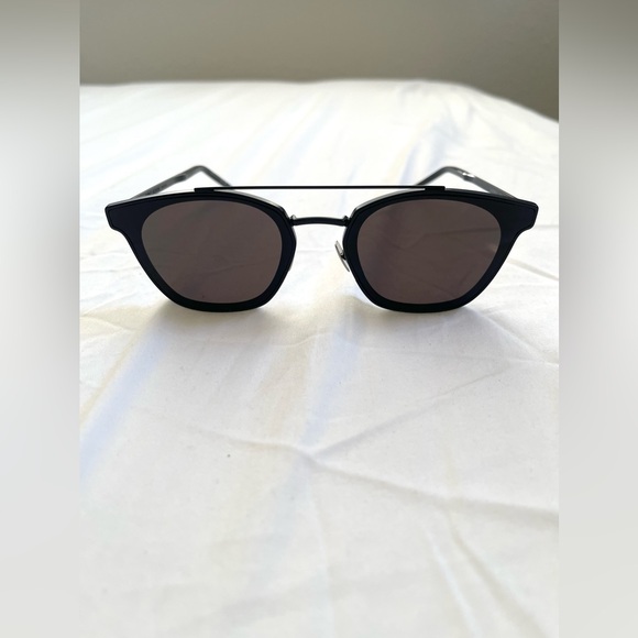 Saint Laurent SL 28 Metal - 001 Black/Grey Sunglasses YS000092 1220L1 61-17 - Picture 2 of 15